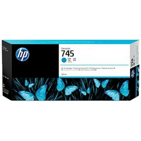 UPC: 0725184104664 | HP 745 High Yield Ink Cartridge – Cyan