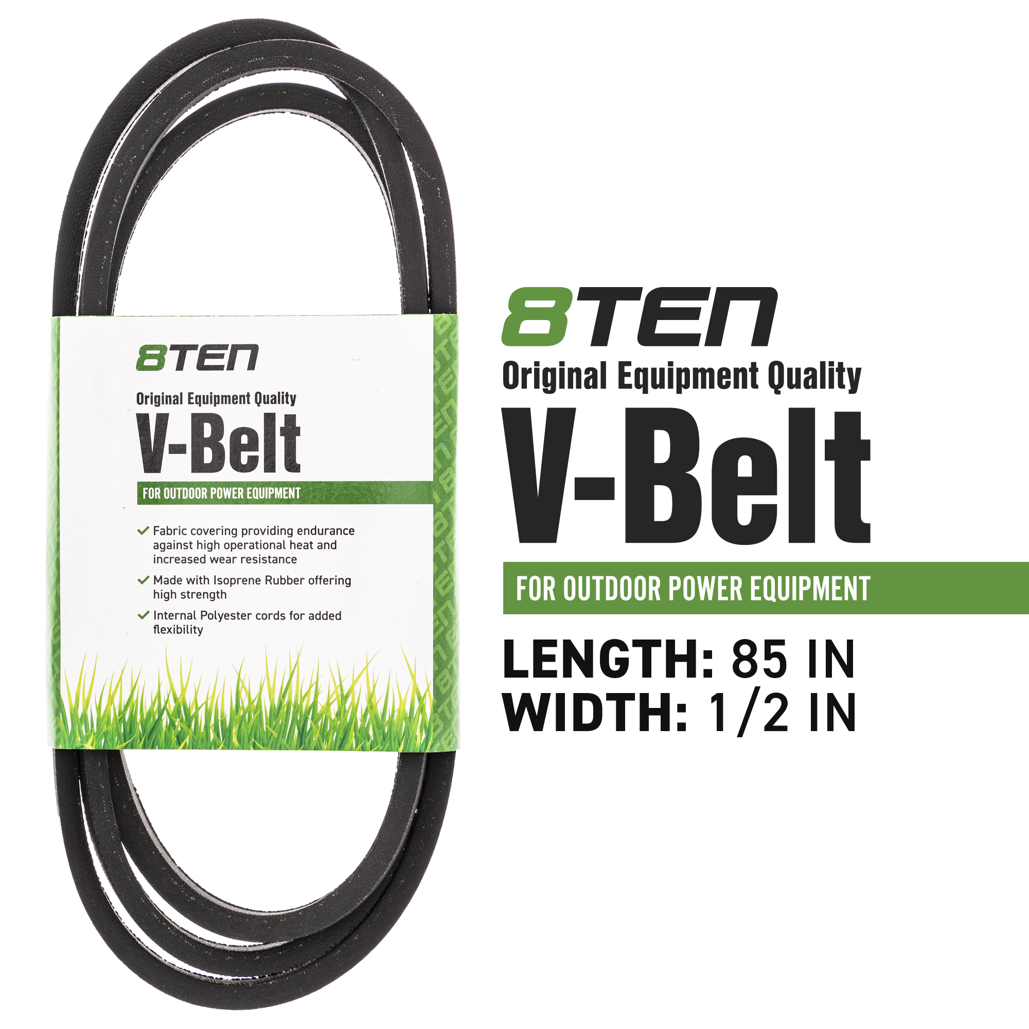 Aramid-Antriebsriemen 1/2 X 85 Zoll – Passt Auf Cub Cadet, MTD, Troy-Bilt Rasentraktoren