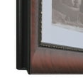 thumbnail image 3 of 3" Polystyrene Picture Frame by WholesaleArtsFrames-com 12x18, 1996 Series Cherry Brown & Gold - Made In USA, 3 of 5