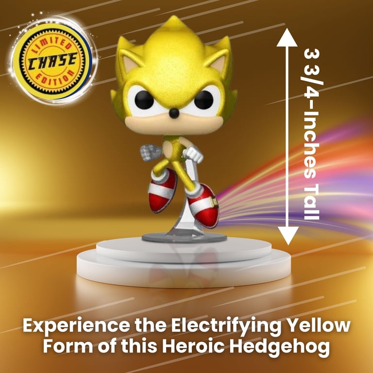 Funko Pop! Sonic The Hedgehog: Super Sonic 923 - Chase AAA