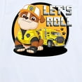 thumbnail image 3 of Paw Patrol - Let's Roll Rubble - Toddler And Youth Short Sleeve Graphic T-Shirt, 3 of 6