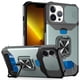 thumbnail image 1 of Funda para iPhone 14 Pro Max 13 12 Pro Max 8 7 Plus Mini SE, protección resistente con cubierta de cámara deslizante y cubierta con Clip para tarjeta Fivean unisex, 1 of 2