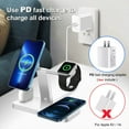 thumbnail image 5 of FDGAO Magnetic Wireless Charger 4 in 1 Wireless Charging Stand 15W Fast Compatible with 12,13,14 Pro Max,Pro,Plus,mini, AirPods, Apple Watch 8 7 6 SE 5 4 3 2, 5 of 9