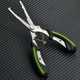 thumbnail image 6 of Stainless Steel Fishing Pliers Fishing Hook Remover Saltwater Resistant Fishing Braided Line Cutter Scissors Fishing Equipment, 6 of 9