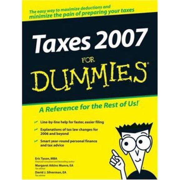 Pre-Owned Taxes 2007 For Dummies (TAXES FOR DUMMIES) (Paperback) 0470079010 9780470079010