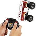 Hot Wheels Remote Control 5Alarm Monster Trucks, 124 Scale Battery