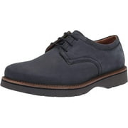 Clarks 26153176: Men's Bayhill Navy Nubuck Plain Oxford (10 D(M) US Men)