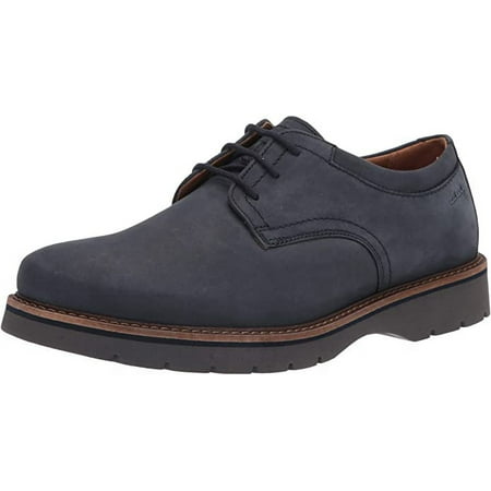 Clarks 26153176: Men's Bayhill Navy Nubuck Plain Oxford (11.5 D(M) US Men)