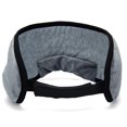 thumbnail image 5 of LELINTA bluetooth Sleep Eye Mask for Men Women Contoured Blackout Shades Eye Covers Noise Cancelling Handsfree Sleeping Headphones/Travel Sleeping Eye Mask Black,Gray, 5 of 8