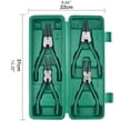 thumbnail image 5 of ZPAQI 4PCS Circlip Pliers Carbon Steel Spring Plier Durable Long lasting Heavy Duty, 5 of 15