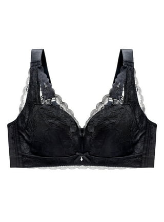Black padded bra H&M 34C lace sides