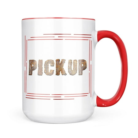 

Neonblond Pickup Rusty Vintage Metal Welding Mug gift for Coffee Tea lovers