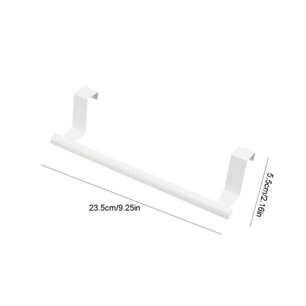 Barra de Toallas para Baño Perforado - Suspendido de Acero Inoxidable Toalla Rack/Paño Colgador/Gabinete Puerta Toalla Rack 4 Colores 2 Barra de Toallas Magnéticas