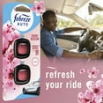 thumbnail image 6 of Febreze Car Air Freshener, Odor-Fighting Auto Clip, Cherry Blossom Scent, .07 Fl oz, 2 Count, 6 of 12