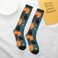 thumbnail image 4 of Daiia Sports Socks Owls In Cartoon Style Printed Novelty Crew Socks for Men Women Knee High Socks Cotton Socks Soft & Breathable Support Unisex Socks, 4 of 9