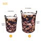 thumbnail image 5 of Cesta de almacenamiento grande Hocus Pocus, cesto para ropa sucia, baño, decoración del hogar, cesto de almacenamiento redondo plegable, cesto para niños y niñas, cajas, ropa M, 5 of 8