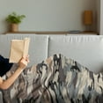 thumbnail image 3 of Camo Soft Flannel Fleece Throw Blanket, Camouflage Patterns in 4 Different Colors Going Undercover Combination Illustration, Cozy Plush for Indoor and Outdoor Use, 60" x 80", Multicolor, by Ambesonne, 3 of 5