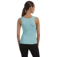 thumbnail image 2 of BELLA + CANVAS Women's Baby Rib Tank 1080, S, Seafoam Blue, 2 of 2