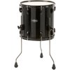 Pearl Vision Birch Floor Tom Jet Black 18 x 16 in.