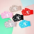 thumbnail image 5 of Gubotare Kids Winter Gloves Kids Gloves Full Fingers Knitted Warm Gloves Winter Mittens for Little Boys and Girls Daily Supplies (Coffee,One Size), 5 of 5