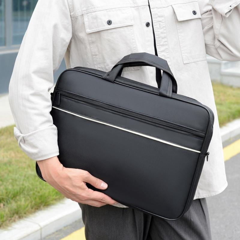 CEORPER 15 Inch Laptop Case and Tablet Bag Oxfords Computer Bag with Handle Men's Gift