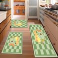 thumbnail image 2 of Kitchen Rugs Sets of 3 Non Slip Washable Kitchen Mats for Floor, Kitchen Runner Rug, Floor Mat Carpet for Entryway, Laundry, Sink, 2 of 12