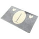 thumbnail image 1 of Monstrate La alfombra de baño fácil de limpiar mantiene el baño fresco e higiénico Alfombra de baño suave y cómoda Juegos de accesorios de baño Sr. Oso-Grey, 1 of 6