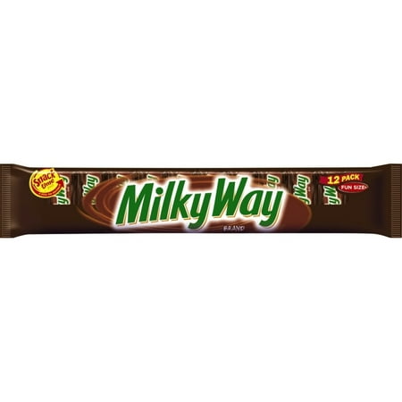 MILKY WAY Milk Chocolate Fun Size Bars, 6.89 oz 12-Count Bag