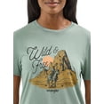 thumbnail image 2 of Wrangler® Women's Regular Fit Short Sleeve Tee, 2 of 4