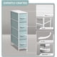 thumbnail image 3 of Cómoda estrecha Storage Tower Sorbus para niños con 4 cajones, 3 of 7