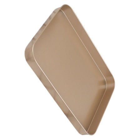 Soimiss Carbon Steel Golden Bakeware Pan Non Stick Cake Mold Pan for Home Kitchen Use