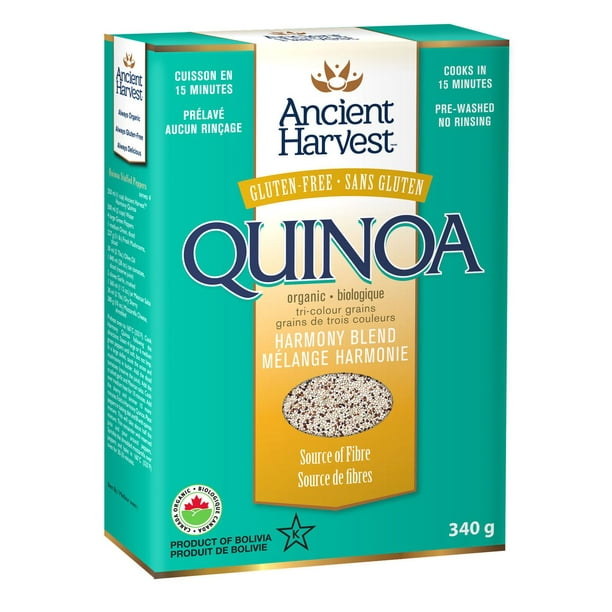 Ancient Harvest Grains tricolores quinoa mélange harmonie sans gluten, 340 g