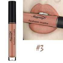 Lip Gloss Liquid Matte, Matte Lipstick Waterproof, Long-Lasting Kissproof Lip Makeup, Non-Stick Cup Glitter Shimmer Finish
