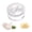 Y5-White, variant on Garlic Press Manual Mincer for Garlic Herbs Spices Impact-Resistant Kitchen Gadget Easy-Clean Compact Design for Home Cooks Chefs Healthy Meal Prep