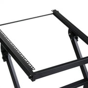 9U DJ Mixer Stand Rack Mount Stage Cart Music Equipment Studio Party Show
