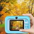 thumbnail image 6 of Christmas Gifts Liweisiy Children'S Holiday Gift High-Definition Front And Rear Shot 2000W Mini 2.0 Inch Video Camera Can Take Pictures Without Card D2076 Blue Free Size, 6 of 8
