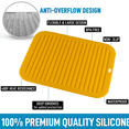 thumbnail image 3 of Salvamanteles versátil, salvamanteles de silicona resistente al calor, almohadillas calientes duraderas y flexibles para encimera de cocina, 3 of 5