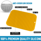 thumbnail image 3 of Salvamanteles de secado multiusos de silicona, soporte para ollas, impermeable, antideslizante, Flexible, duradero, apto para lavavajillas, 3 of 5