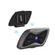 thumbnail image 3 of Teleheer T6 Plus casco de motocicleta Bluetooth impermeable auricular \ intercomunicador dúplex completo Teleheer  Auricular de intercomunicador, 3 of 7