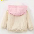 thumbnail image 5 of Afuyipoi Boys Lightweight Jacket (1-9) Color-Block Zippered Hooded Spring Fall Outerwear Pink Size 6, 5 of 7