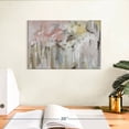 thumbnail image 3 of Elephant Stock Spring Splash Abstract Wall Art - Horizontal Canvas Wall Art - Living Room Wall Decor - Abstract Canvas - Gray And Beige Decor By Jacqueline Ellens - 12" x 8", 3 of 8