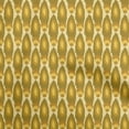 thumbnail image 1 of oneOone Viscose Jersey Dark Mustard Fabric Ikat Quilting Supplies Print Sewing Fabric By The Yard 60 Inch Wide, 1 of 4