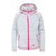 thumbnail image 1 of Trespass - Chaqueta de forro polar y cremallera completa modelo Godness para niñas (Platino Jaspeado), 1 of 4