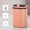 Pink, variant on 13 Gallon Plastic Garbage Can Kitchen Trash Can Automatic Touch Free Trash can with Lid 50 Liter Waste Bin Mute Anti-Fingerprint for Bedroom Home Office Living Room, White