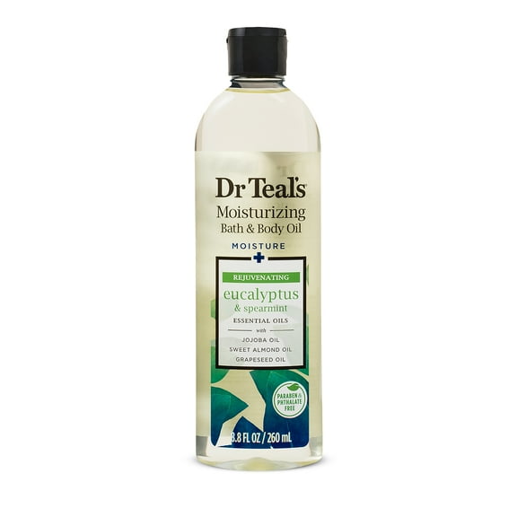 Dr. Teal's 042826PK Moisturizing Oil Eucalyptus Spearmint 8.8 fl. oz. (Each)