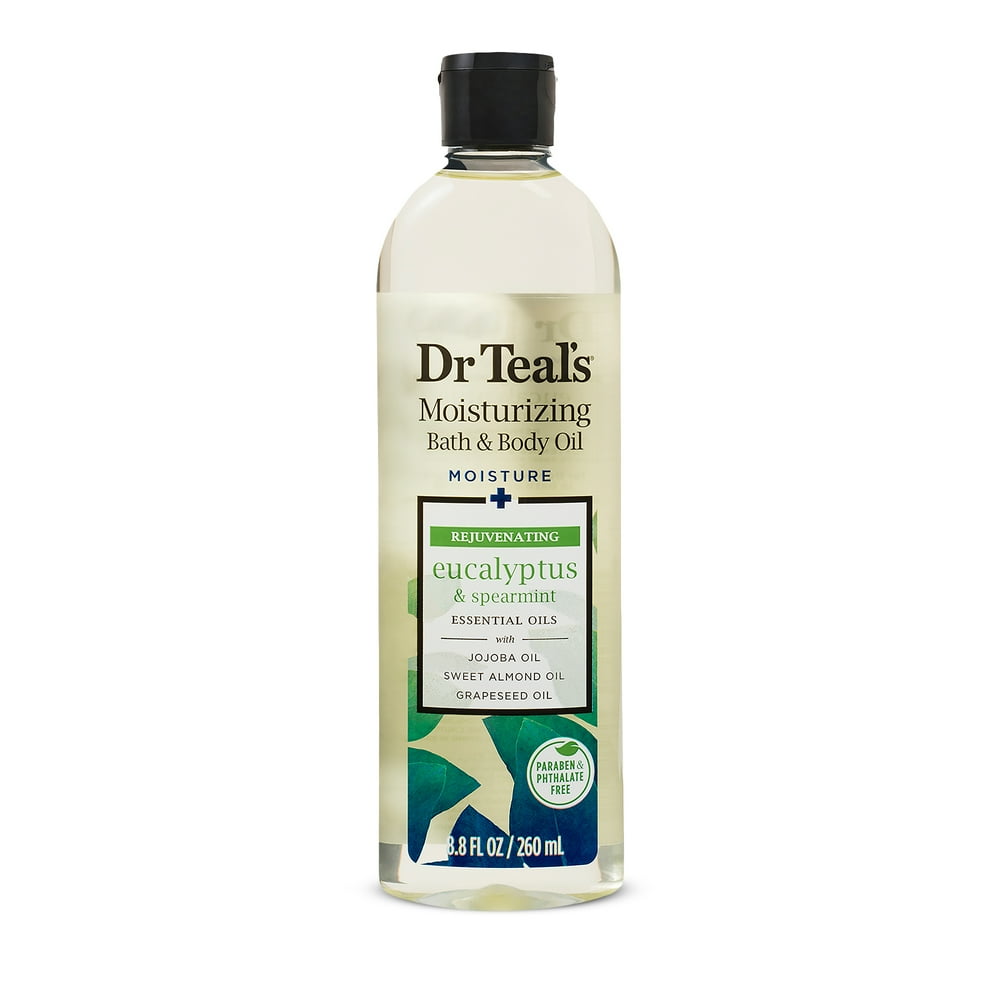 Dr Teal's Relax & Relief with Eucalyptus & Spearmint Body Oil, 8.8 fl