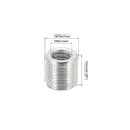 thumbnail image 2 of Unique Bargains M10 Male to M6 Female Adapter 10mm Long Sleeve Reducer Thread Reducing Nut Insert 5 Pack, 2 of 5