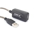 thumbnail image 4 of Câble d'extension USB 2.0 type A mâle vers femelle de 20 m, noir, 4 of 4