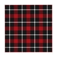 thumbnail image 5 of ZNDUO Square Waterproof Table Cloth, Washable Wrinkle Resistant Vintage Red Buffalo Plaid Pattern Polyester Table Cover, 54"x54", 5 of 8
