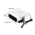thumbnail image 5 of Usloyux Under $5 Car Heater for Winter, 12V Vehicle Heater for Big Truck, Fast Heating Interior Warmer for Car, Portable Automotive Heater with 2m Power Cord, 5 of 7